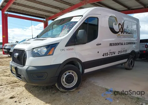 2024 Ford Transit-250 из США, поврежденный, VIN 1FTBR1C85RKA25063